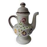 Pichet en grès de Puisaye vintage
