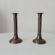 Pair of antique neoclassical candlesticks