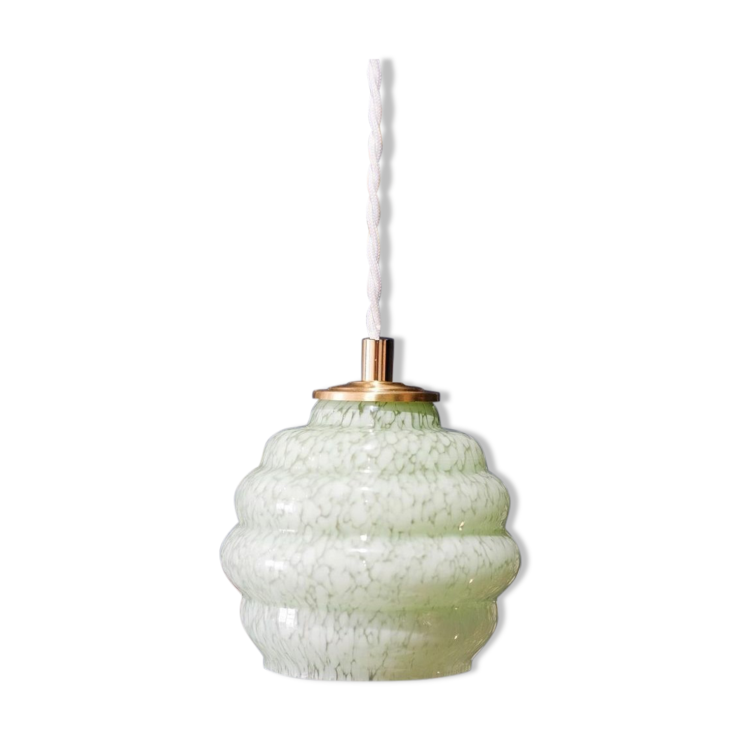 Vintage opaline walker