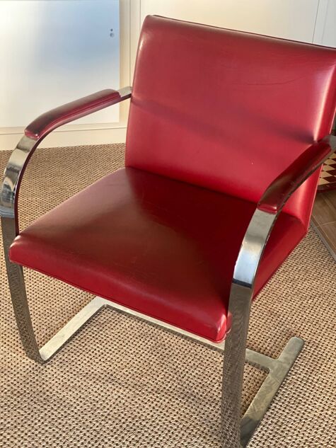 Fauteuil BRNO de Mies Van der Rohe édition Knoll