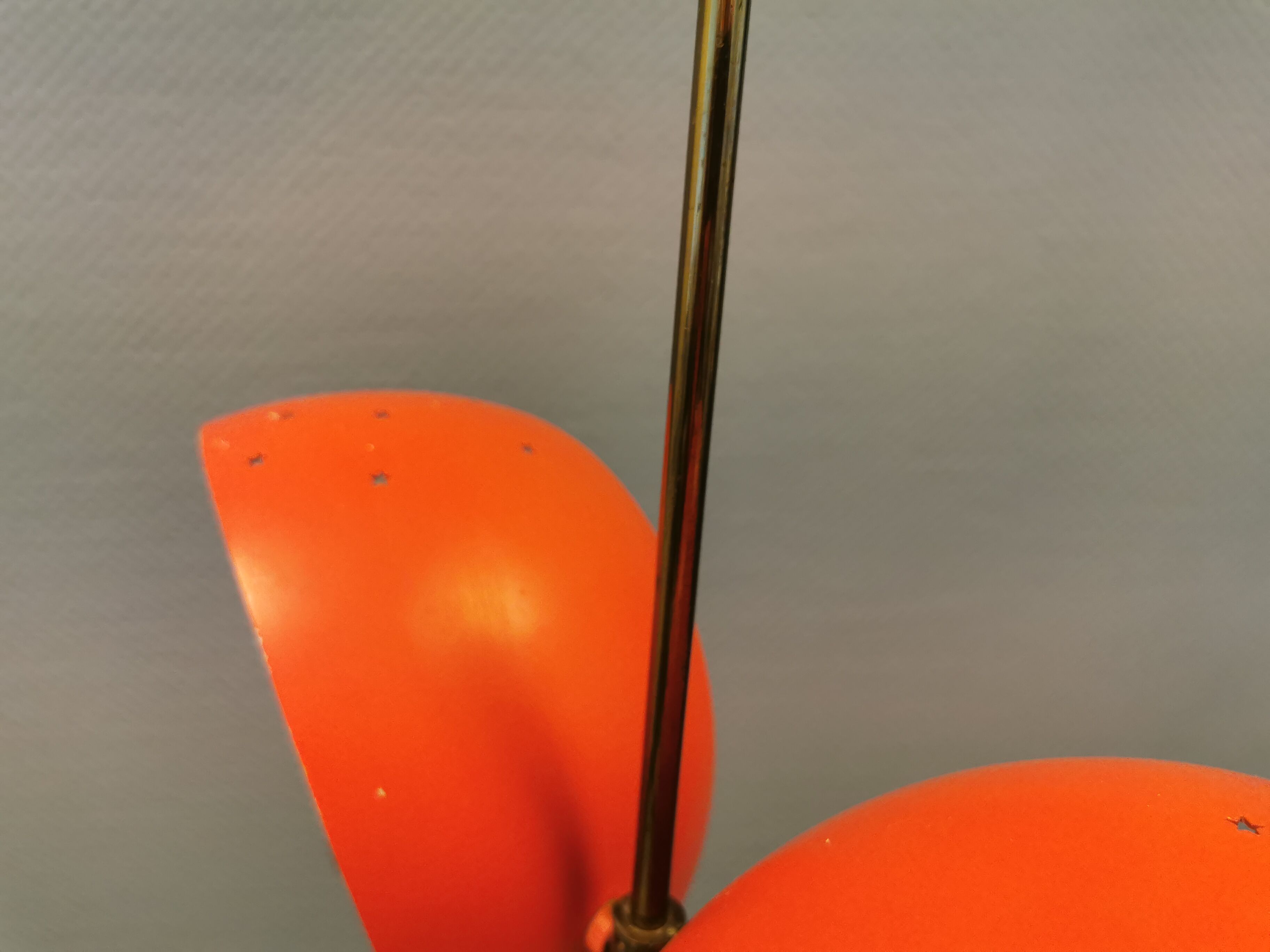 Incredible Chandelier / hanging lamp from Danish Fog & Mørup, estimated 1950s