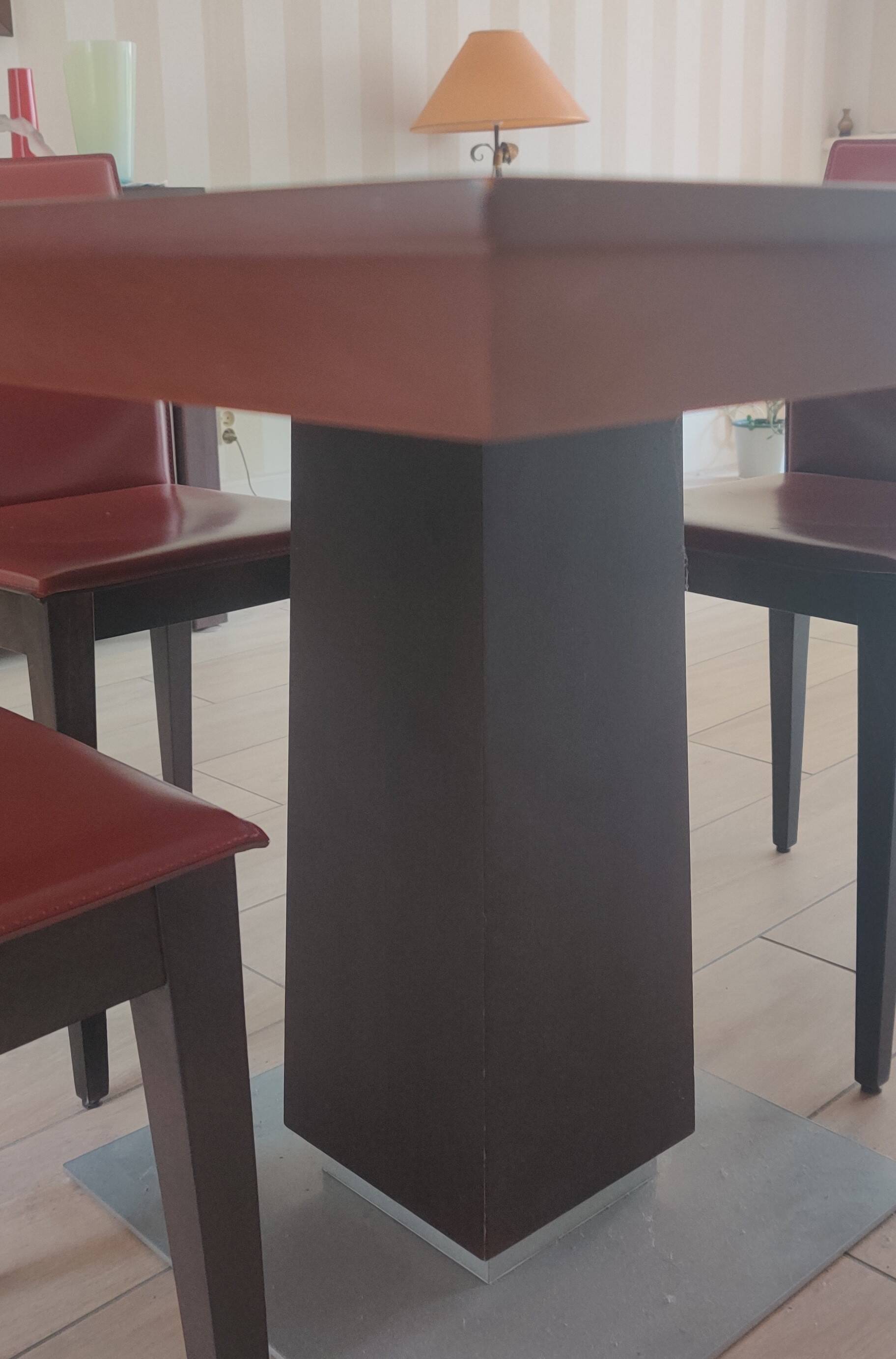 Petite Venise dining room, Griffon Paris - Square table and 4 chairs