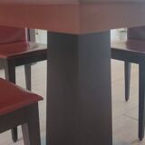 Petite Venise dining room, Griffon Paris - Square table and 4 chairs