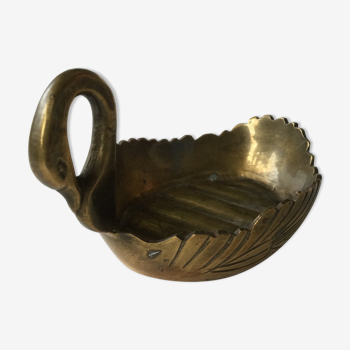 Brass swan