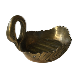 Brass swan