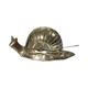 Vintage Silver Plated Butter Dish Snail EP Zinc Hong Kong 1960s