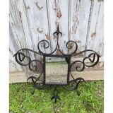 Wrought iron mirror