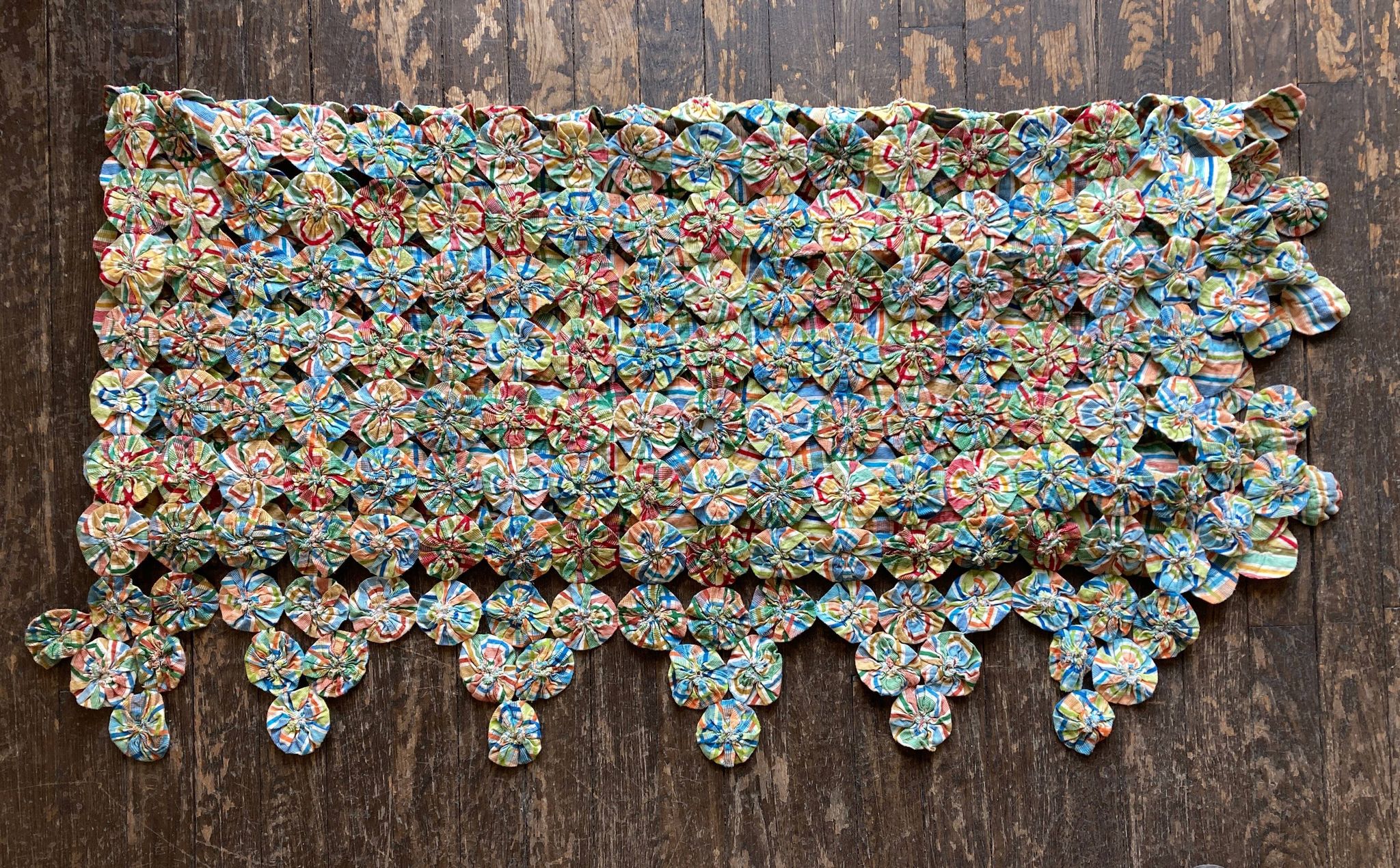 Plaid en patchwork USA 1930