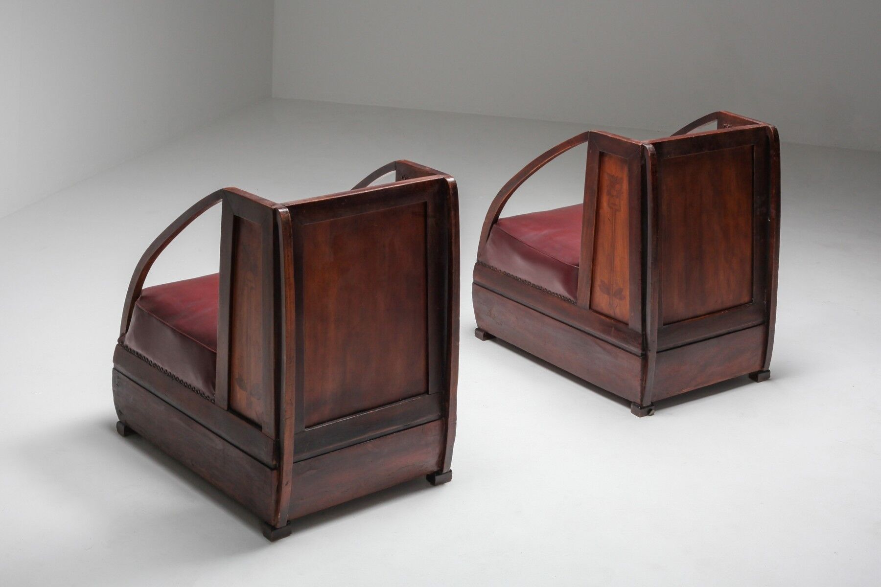 Paire de fauteuils Carlo et Piero Zen 1910