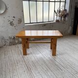 Farmhouse table, mountain furniture from the 50s