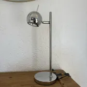 Eyeball Desk Lamp Vintage Chrome - Kenwell (Space Age 70s/80s)