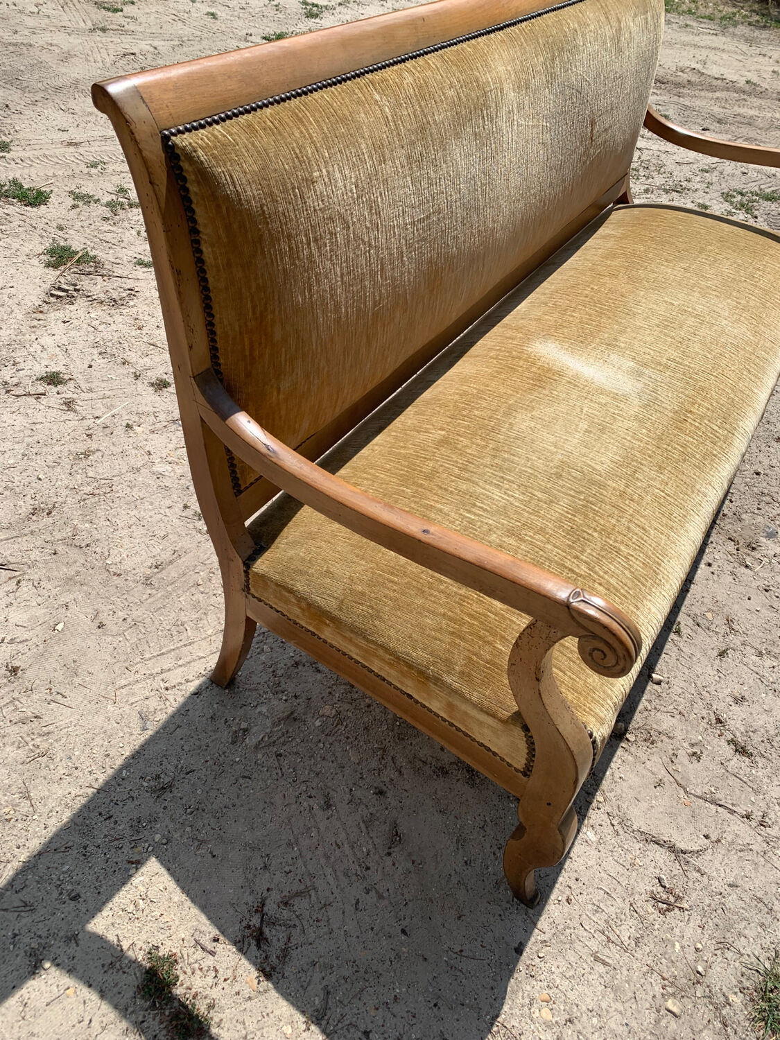 Louis Philippe bench circa 1850