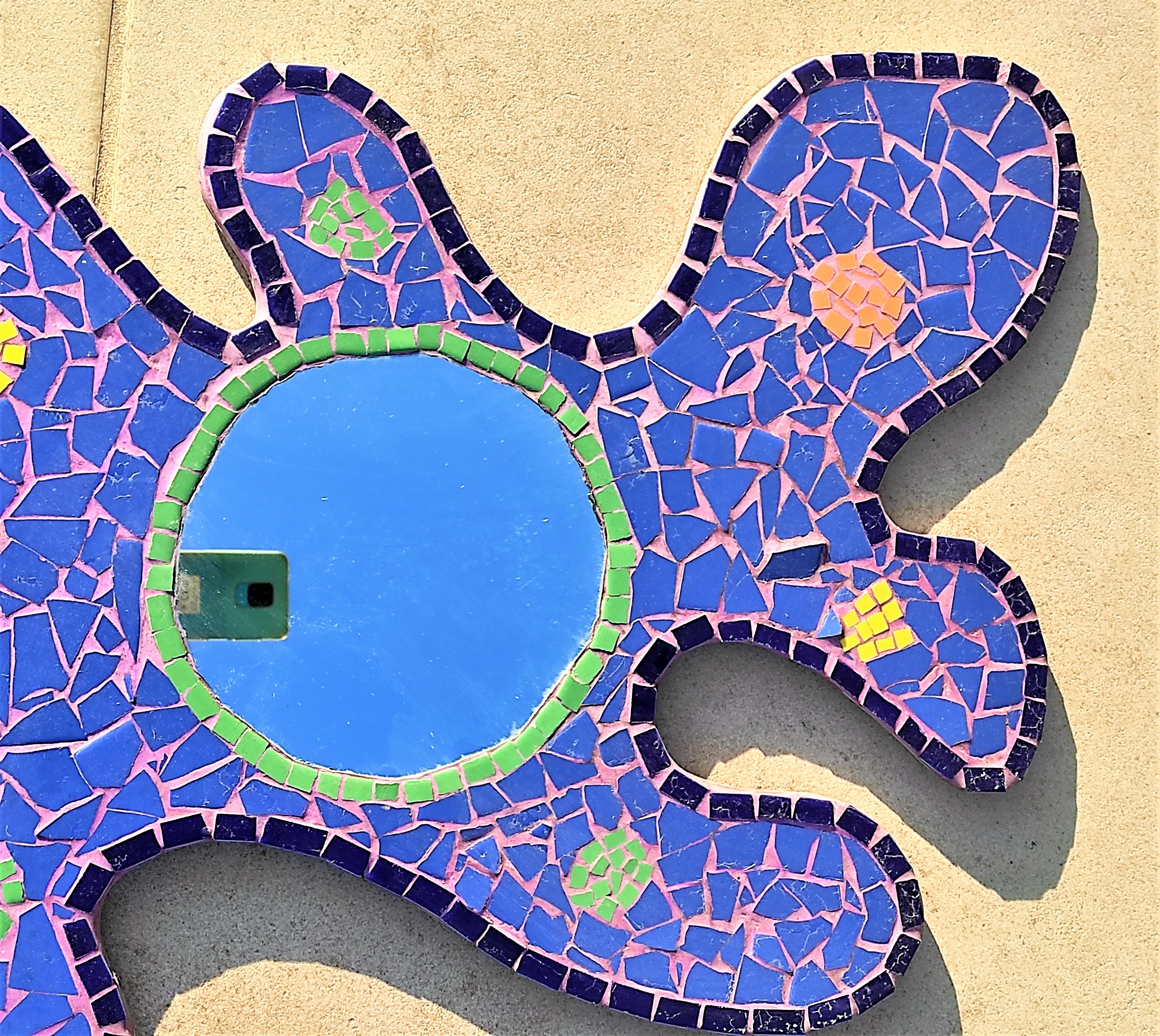 Handmade mosaic mirror 48x70cm