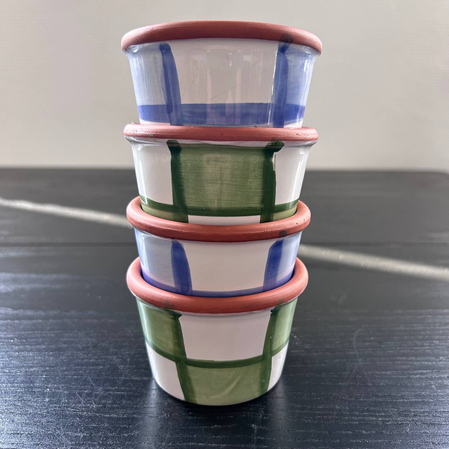 Set of 4 succulent pot covers