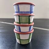 Lot de 4 cache pots pour succulentes