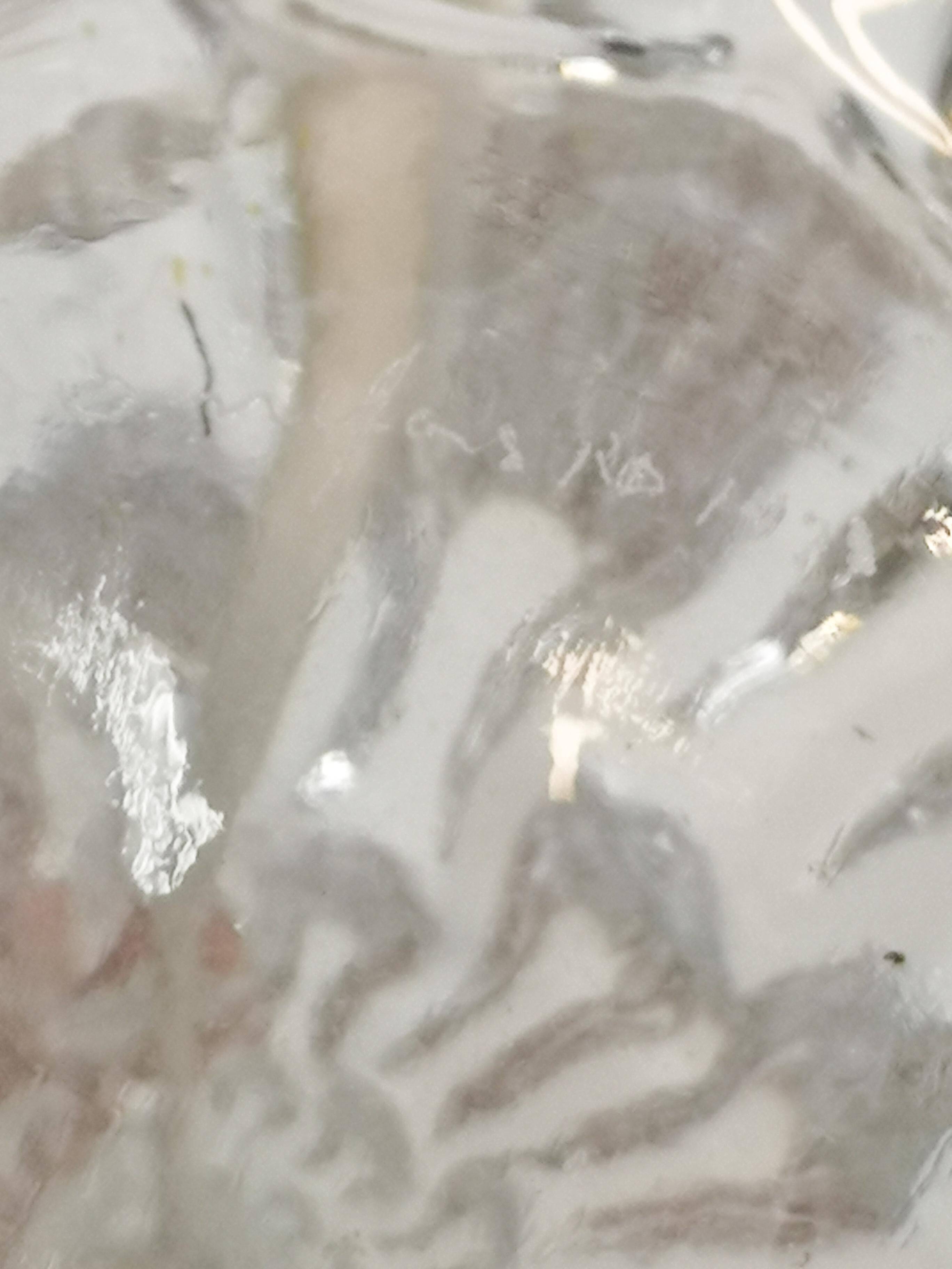 Mid-century Swedish crystal table lamps from Orrefors by Carl Fagerlund.