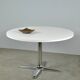 Modern vintage dining table with chrome star base by pastoe, 1970s