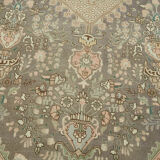 Handmade Vintage Decorative Large Area Beige Rug  236x333cm