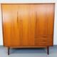 Vintage Scandinavian teak wardrobe – 1960s