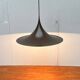 Mid-Century Modern Space Age Danish Brown Semi Pendant Lamp by Claus Bonderup and Torsten Thorup for Fog & Mørup, 1960s