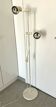 Vintage floor lamp with double spots Hudstadt Leuchten 1980
