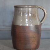 jarre vintage, pichet vintage, pichet grès, poterie ancienne, cruche, pot