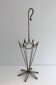 Gold wrought iron umbrella stand