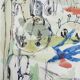 Mixed technique Art brut/Figurative art/Unique art signed Kabian 65X50 cm