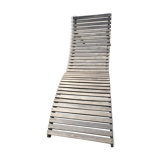 Chaise longue en teck