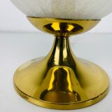 Ice glass desk lamp by Doria Leuchten, 1970