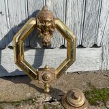 Heurtoir de porte hexagonale moderniste