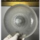 4 Baccarat plates in Greek key pattern 19th century