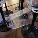11 Octime Luminarc glasses - Black stem - 1980s