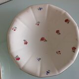 Duo of flower dishes from Sarreguemines 50/60