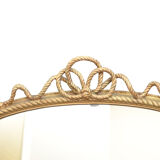 Victorian gilded wall mirror - 143x132cm