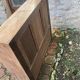 Antique furniture - solid oak shelf