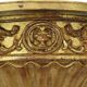 Gilded Baroque Style Mirror With Console Acanthus France