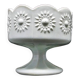 Sugar bowl postmodernism, pressed glass, Ząbkowice, Poland, 1970s