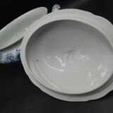 Soup Tureen with Lid Hutschenreuther Blue Onion Decor Porcelain, 3.5 L circa 1930 Made in Germany