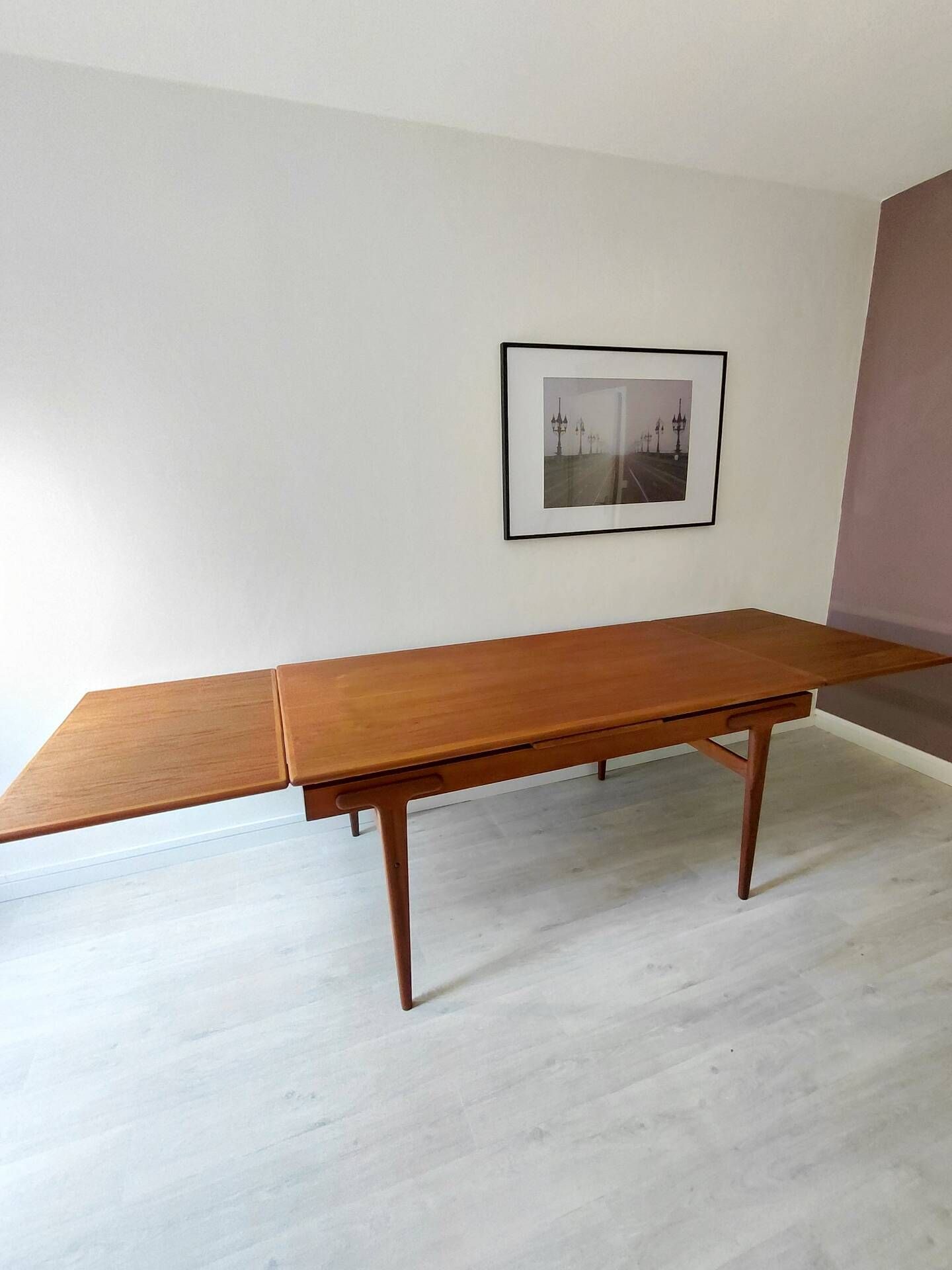 Danish dining table in teak model 83 – Gern Møbelfabrik, 1970s
