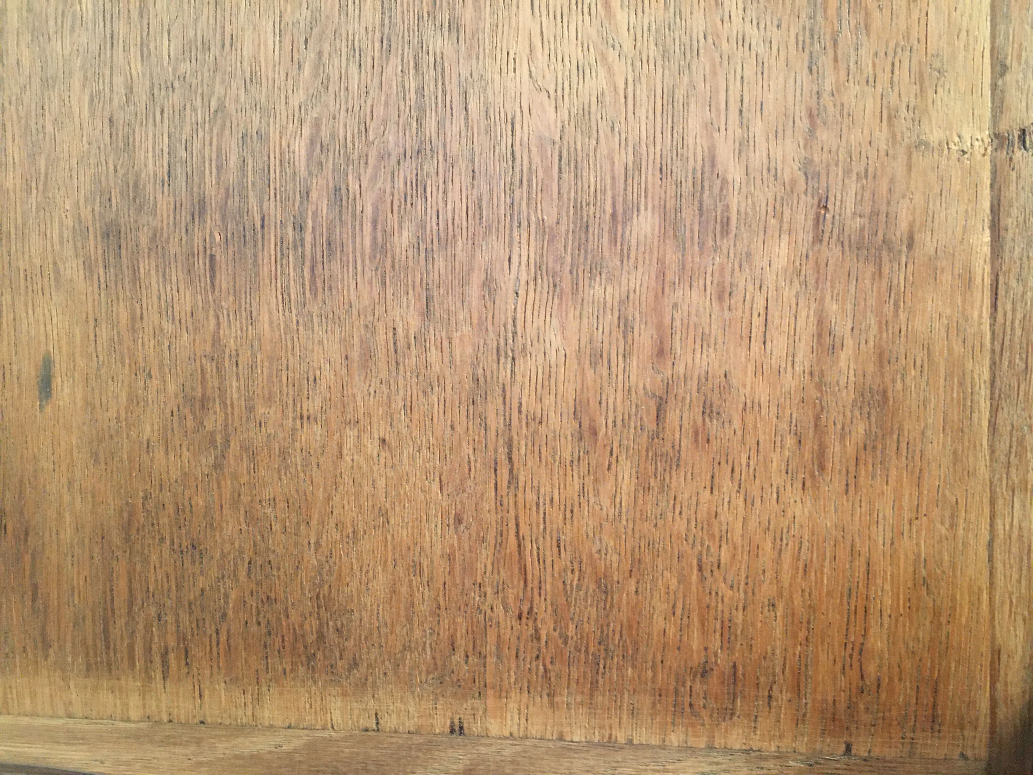 Oak, black and gray bookcase