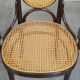 Lot de 4 chaises hautes vintage en bois courbé « Long John » de Thonet