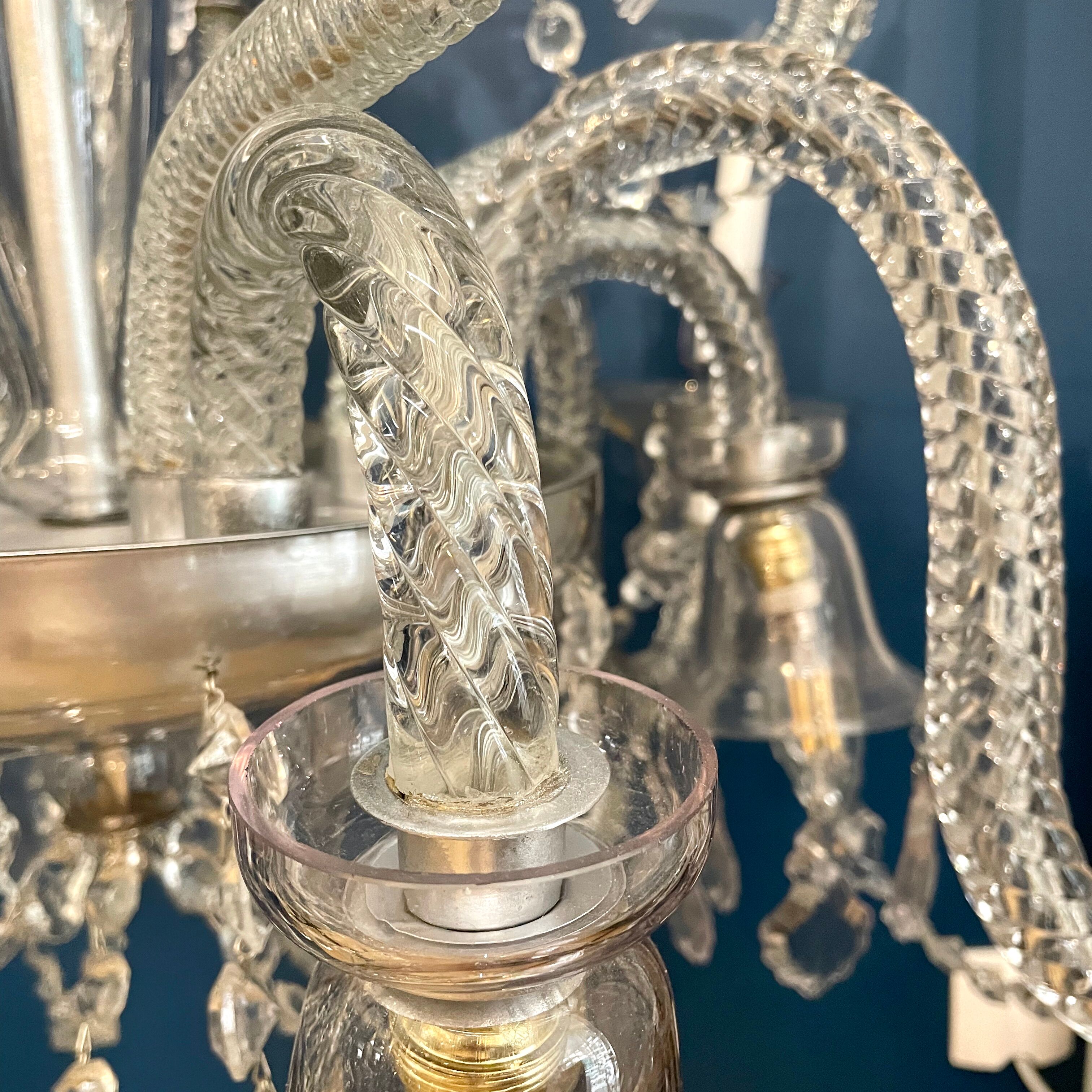 Murano glass chandelier