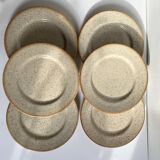 Polish ceramic dessert plates