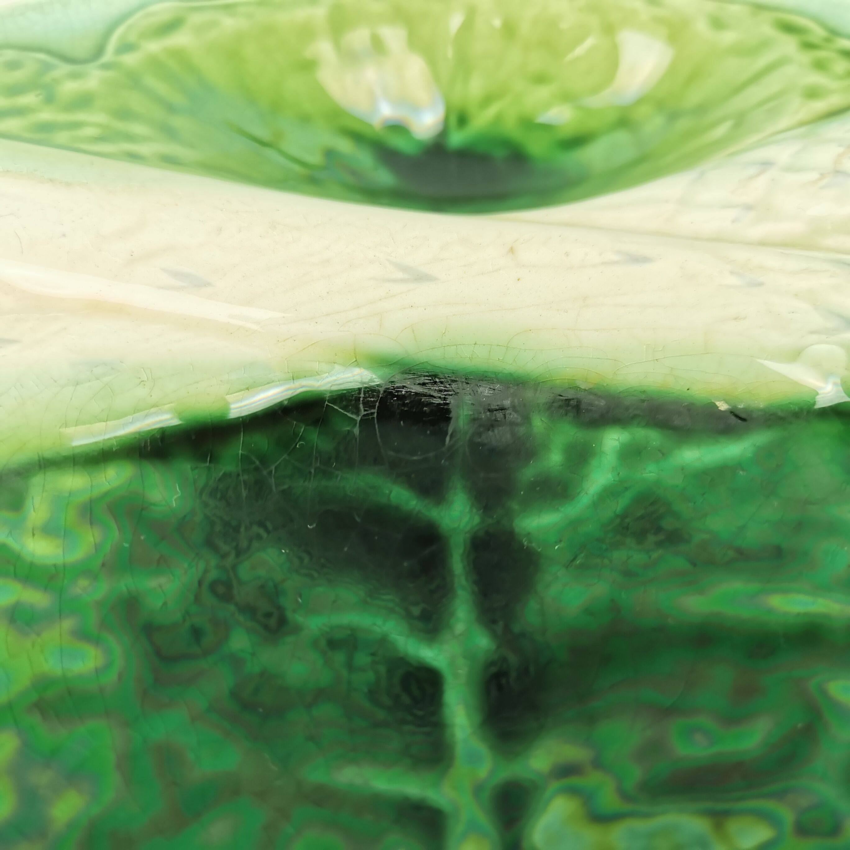 Creil and Montereau asparagus plates