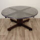 Vintage coffee table in resin and rosewood around 1960
