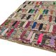 Tapis boho recyclé turc fait main 178 cm x 257 cm