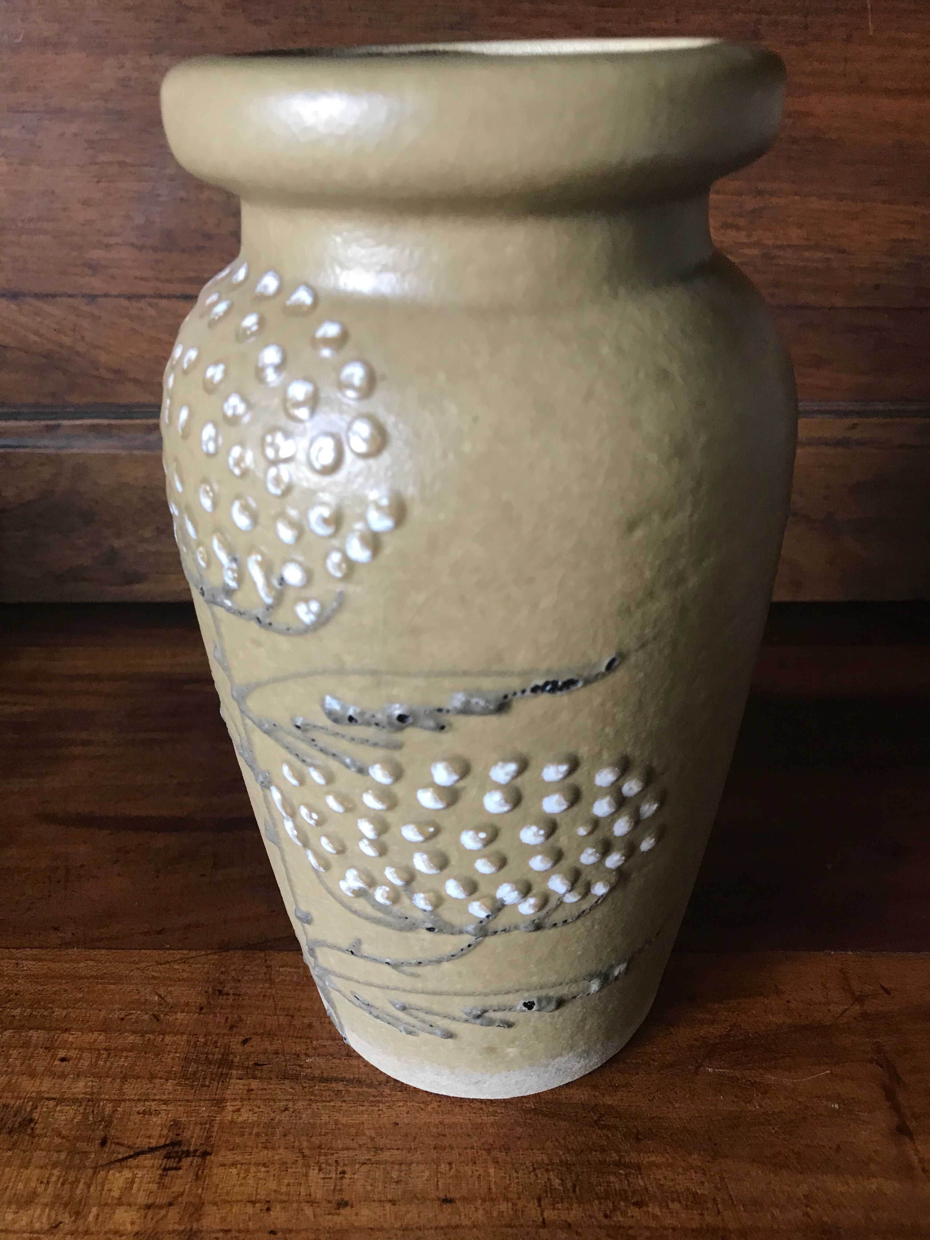 Vintage Austria sandstone vase