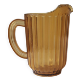 Pichet vintage en polycarbonate ambré