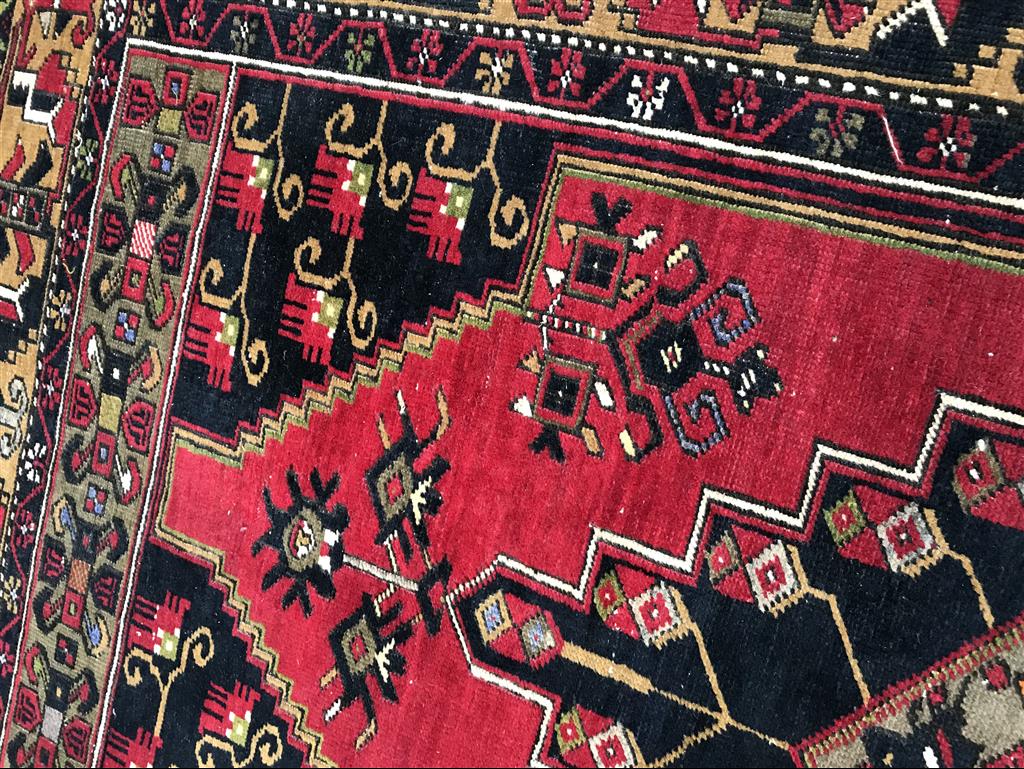 Oriental Turkey Anatolia rug handmade 121x248cm
